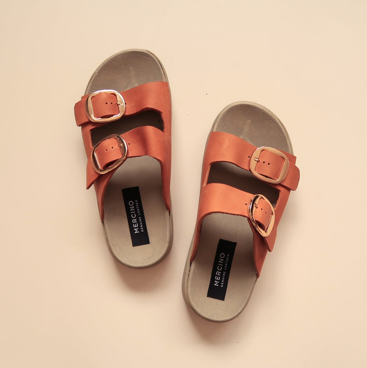 Leslie in Vintage Tan (on beige sole)