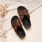 Demi in Vintage Brown (on black sole)