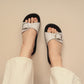 Bonnie in Ivory (on black sole)