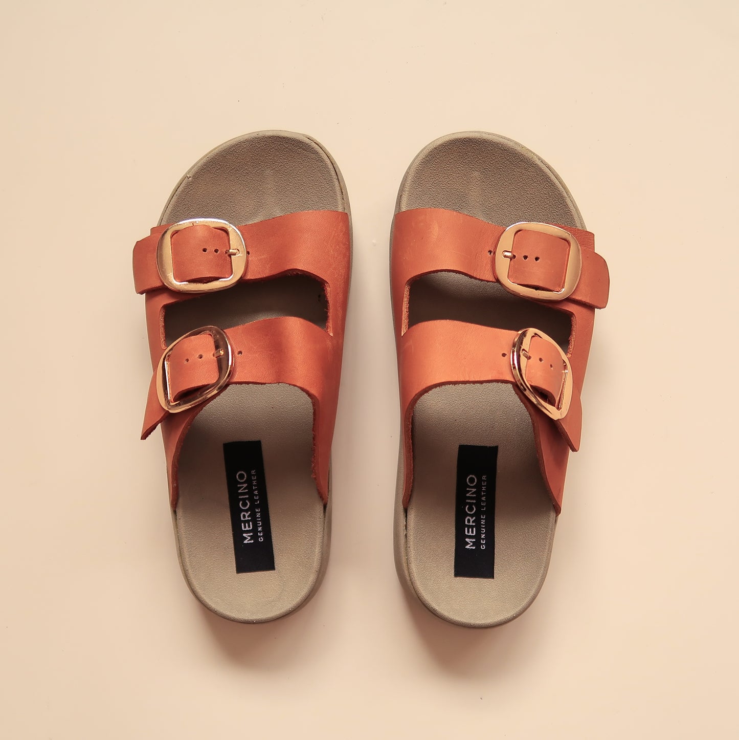 Leslie in Vintage Tan (on beige sole)