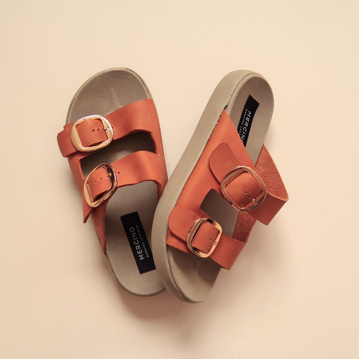 Leslie in Vintage Tan (on beige sole)