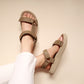 Zoe in Taupe (on beige sole)