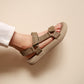 Zoe in Taupe (on beige sole)