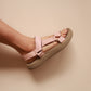 Zoe in Blush (on beige sole)